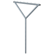 Laundry drying stand | Y-shape, made of steel tube |  60 mm